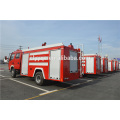 Dongfeng 5000liter water tank standard dust truck dimensions